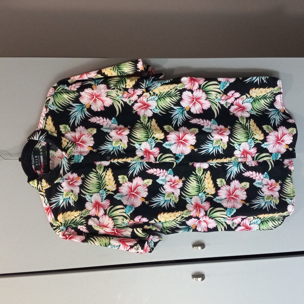 SSLR Men's Collection Short Sleeve Shirt size L